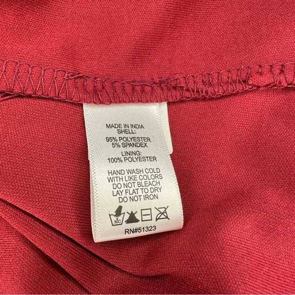 Burgundy Sequin Mini Dress, 16W - Picture 9 of 9